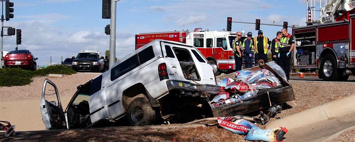 2-vehicle crash in Maricopa | BuzAz.Org